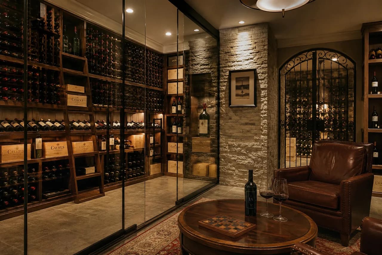 A luxurious private wine cellar — the feeling Best Cellar Club delivers
